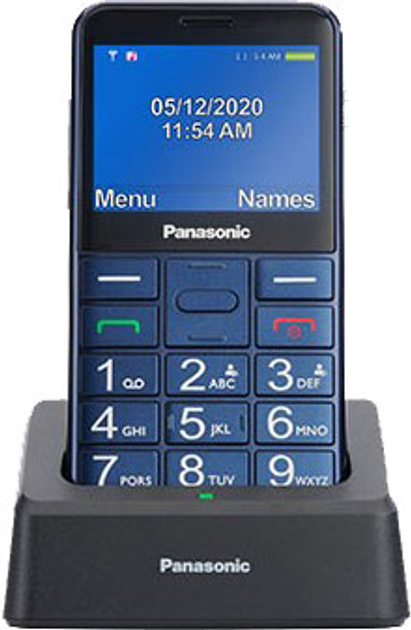 Telefon komórkowy Panasonic KX-TU 155 EXC Niebieski - obraz 1