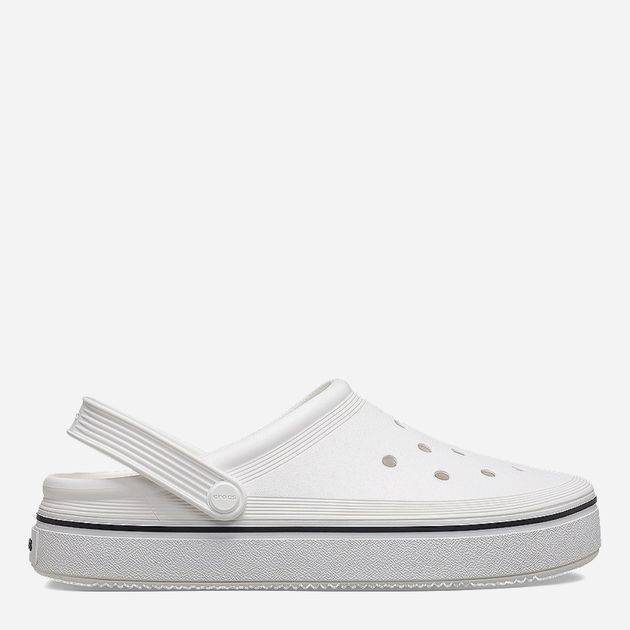 Мужские кроксы Crocs Off Court 208371-100 43-44 (M10/W12) 28 см Белые ...