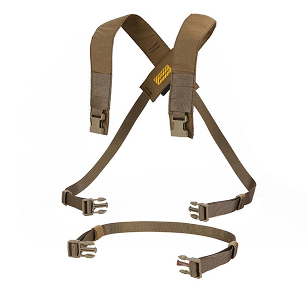 Система ременів Emerson D3CRM Chest Rig X-harness Kit Койот 2000000105598 - зображення 1