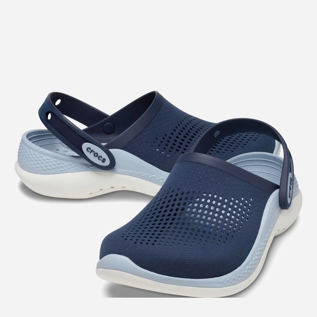 Chodaki damskie Crocs LiteRide 360 CR206708-NABG 38-39 (M6/W8) 24 cm Granatowe (191448911550) - obraz 2