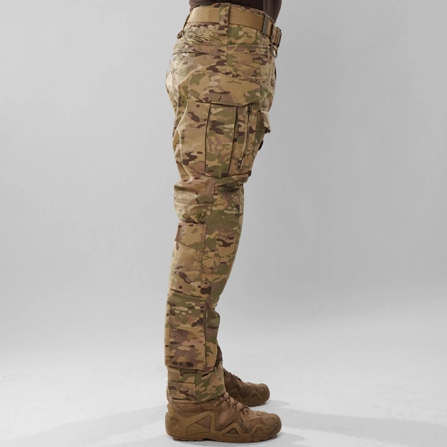 Штурмовые штаны UATAC Gen 5.3 Multicam STEPPE (Степь) с наколенниками M - изображение 2