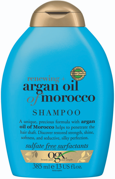 Акція на Шампунь OGX Argan oil of Morocco Відновлювальний з аргановою олією 385 мл від Rozetka