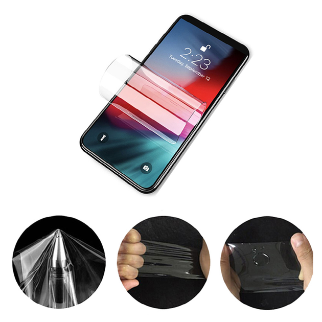 Противоударная гидрогелевая пленка Hydrogel Film для Samsung Galaxy S23 ...