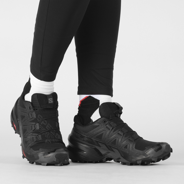 Buty do biegania damskie Salomon Speedcross 6 L41742800 41.5 (9US) 26 cm Czarne (195751067430) - obraz 8