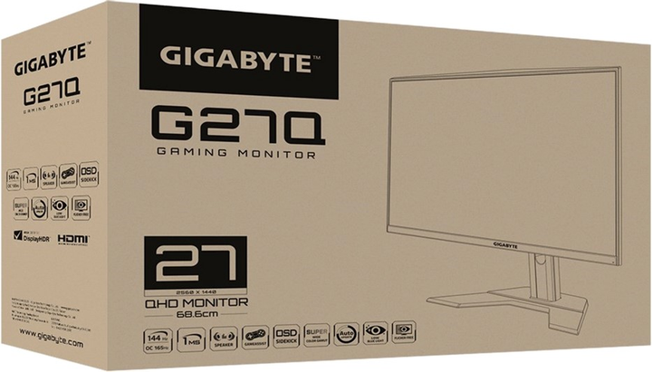 Monitor 27" Gigabyte G27Q - obraz 9