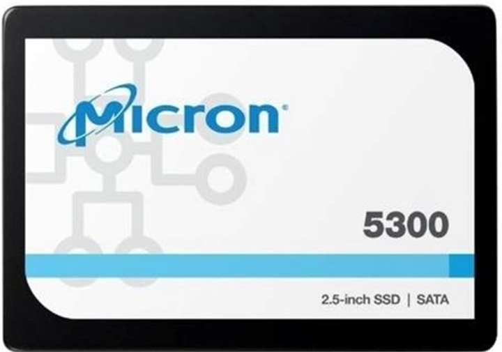 Dysk SSD Micron 5300 PRO 3.84TB 2.5" SATA III 3D NAND (TLC) (MTFDDAK3T8TDS-1AW1ZABYYR) - obraz 1