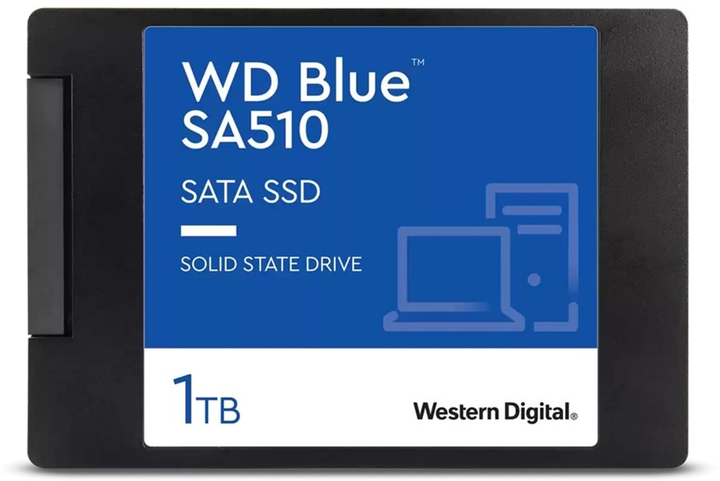 Dysk SSD Western Digital Blue 1 TB 2.5" SATAIII TLC 3D (WDS100T3B0A) - obraz 1