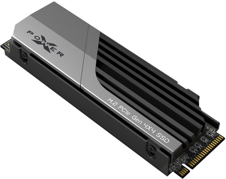 Dysk SSD Silicon Power XS70 4TB M.2 NVMe PCIe 4.0 TLC (SP04KGBP44XS7005) - obraz 2