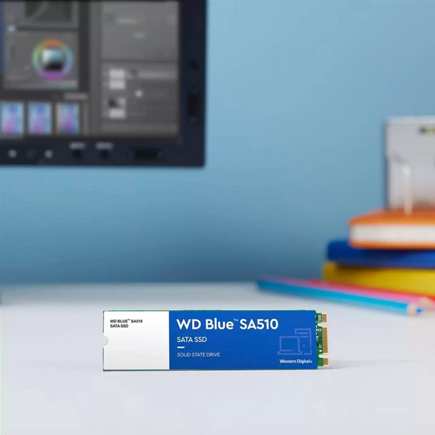 Dysk SSD Western Digital Blue 250 GB M.2 SATAIII TLC 3D (WDS250G3B0B) - obraz 4