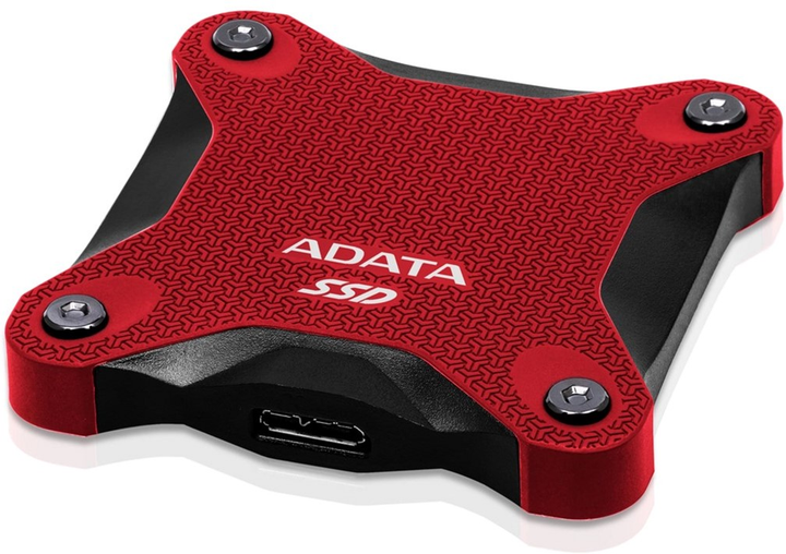 ADATA SD600Q 240GB 2.5" USB 3.1 TLC 3D Red (ASD600Q-240GU31-CRD) External - зображення 4