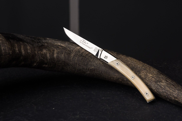 Нож карманный Claude Dozorme, Le Theirs Secret, ручка из светлого рога (1.90.098.63) - изображение 2