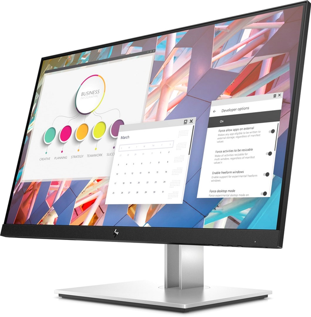 Монітор 23.8" HP E24 G4 FHD (9VF99AA) - зображення 3