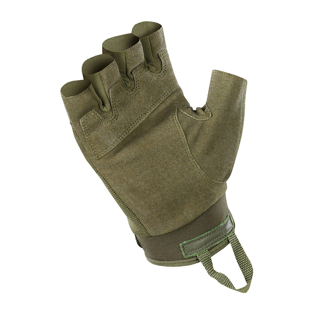 Перчатки беспалые тактические M-Tac Assault Tactical Mk.3 Olive военные штурмовые перчатки олива TR_1418 - изображение 2