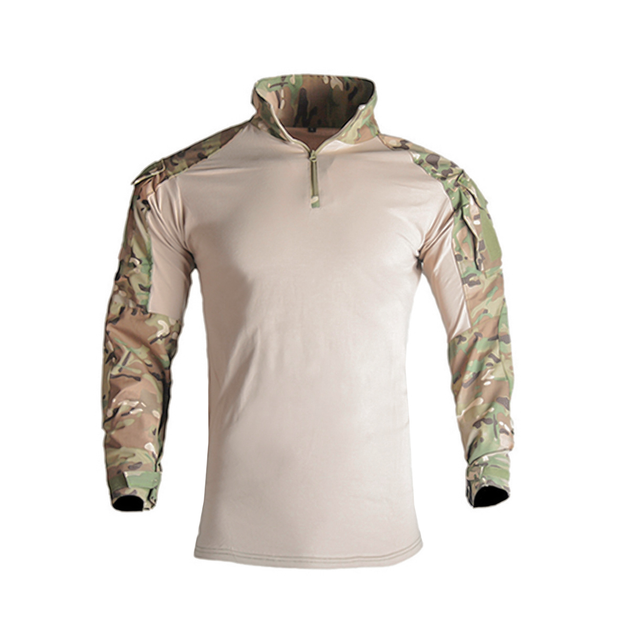 Тактическая военная рубашка убокс Han-Wild 001 (Camouflage CP 4XL) (OPT-8421) - изображение 1