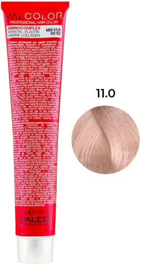 Крем-краска для волос Palco 11 0 суперосветляющий блонд натуральный 100 ...