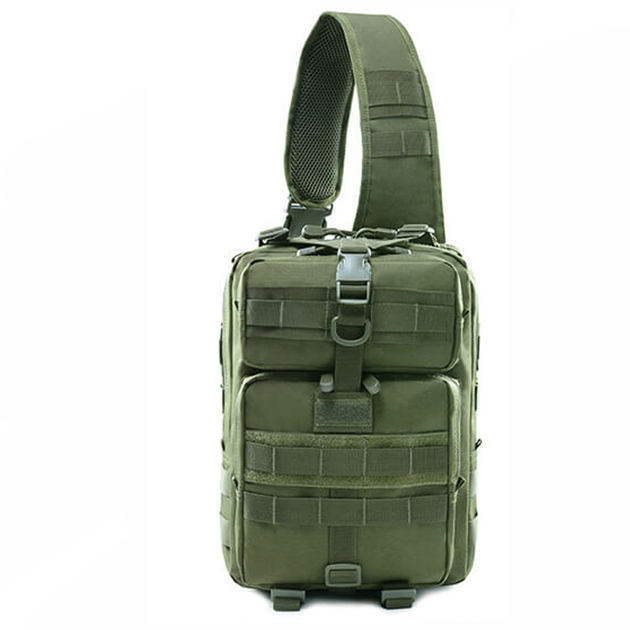 Сумка тактична через плече Smartex 3P Tactical 15 ST-089 army green - изображение 1