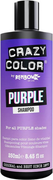Акція на Шампунь для всіх відтінків фіолетового Crazy Color Vibrant Purple Shampoo 250 мл від Rozetka