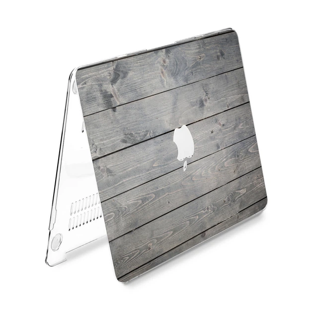 Чехол пластиковый для Apple MacBook Neo 13 (A18 Pro) 2026 (Потертая древесина) A3404 макбук нэо 13" inch - изображение 5