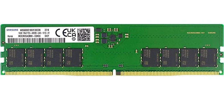 Оперативная память Samsung DDR5 16Gb 1Rx8 PC5-4800B-UA0-1010-XT
