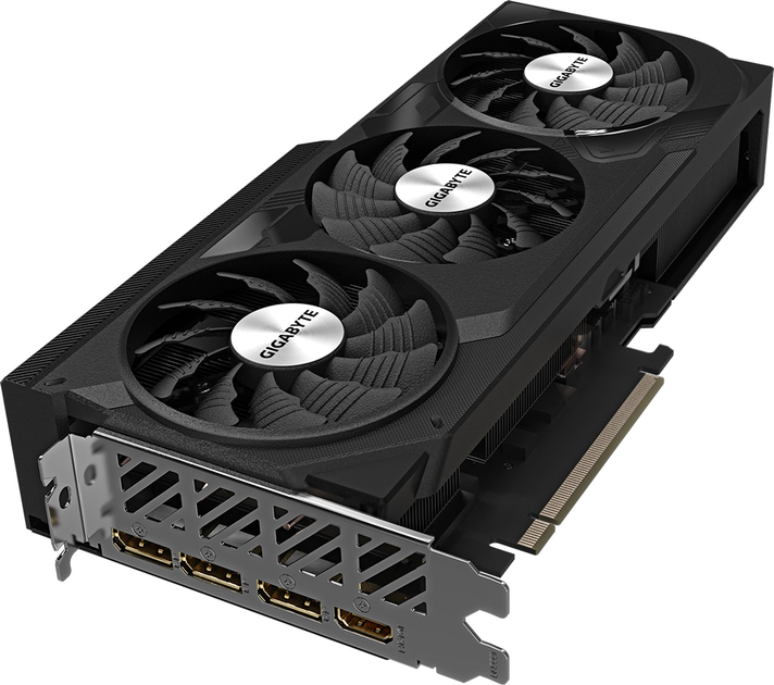 Видеокарта Gigabyte PCI-Ex GeForce RTX 4070 WINDFORCE OC 12GB GDDR6X (192bit) (2490/21000) (HDMI, 3 x DisplayPort) (GV-N4070WF3OC-12GD) - изображение 4