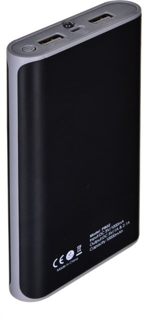 УМБ SmartGPS PB02 10000 mAh Black - зображення 3