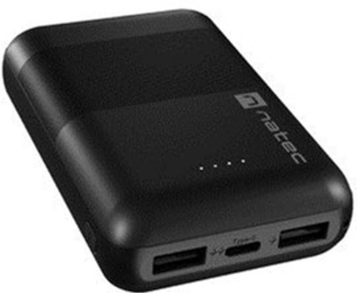 УМБ NATEC NPB-1941 Trevi Compact 10000 mAh Black - зображення 4
