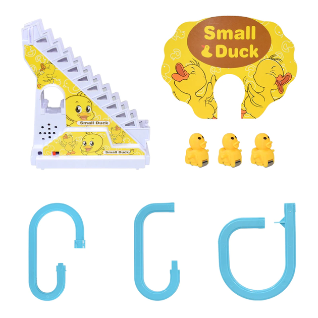 Горка - трек с уточками детская интерактивная игра с подъемником Small Duck - Фото 3 Горка - трек с уточками детская интерактивная игра с подъемником Small Duck - изображение 3