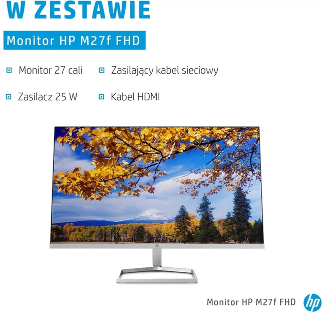 Monitor 27" HP M27f (2G3D3E9) - obraz 10