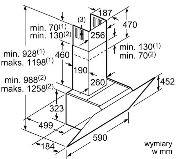 Витяжка Bosch DWK67CM60 - зображення 4