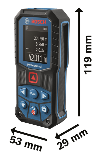 Лазерний далекомір Bosch Professional GLM 50-22 з чохлом і батарейками (0601072S00) - зображення 18