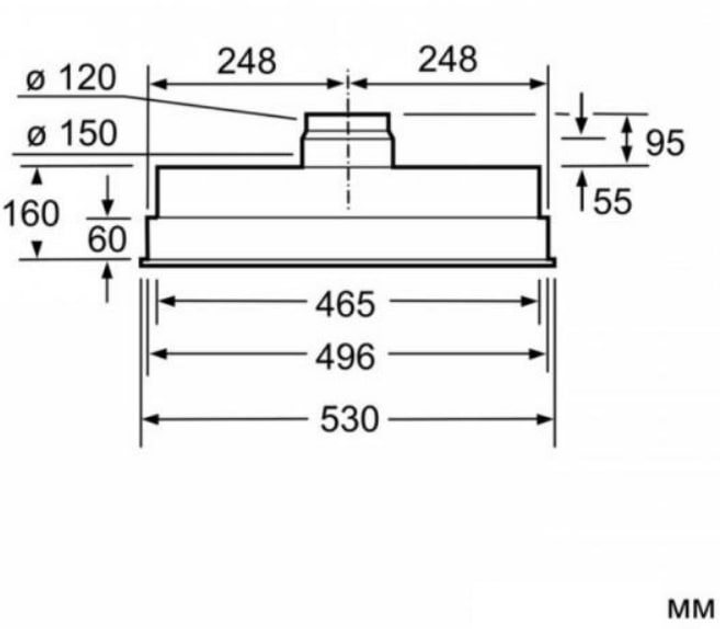 Okap kuchenny Bosch DHL 555 BL - obraz 4
