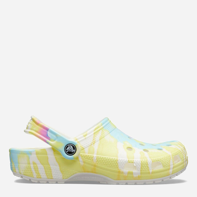 Chodaki męskie Crocs Classic Tie-Dye Graphic CR205453-WHMT 45-46 (M11) 28 cm Multicolored (191448412798) - obraz 1