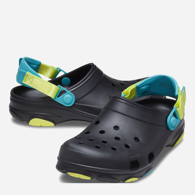 Чоловічі крокси Crocs CR206340-BKMI 46-47 (M12) 28.8 см Чорні (191448909878) - зображення 2