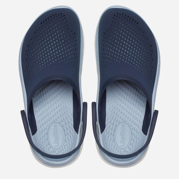 Чоловічі крокси Crocs LiteRide 360 CR206708-NABG 42-43 (M9) 26.3 см Темно-сині (191448911581) - зображення 3