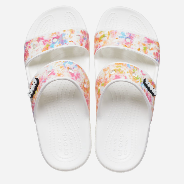 Klapki damskie Crocs CR207283-MLWH 38-39 (M6/W8) 24 cm White (191448895676) - obraz 3