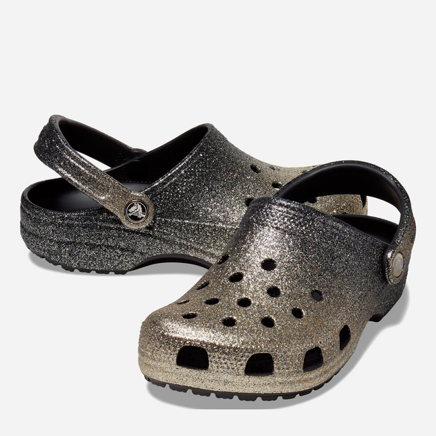 Жіночі крокси Crocs CR207931-BKGO 38-39 (M6/W8) 24 см Золотий/Чорний (191448985582) - зображення 2