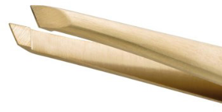 Pęseta ścięta Zwilling Beauty Twinox Golden 10 cm (78280-101-0) - obraz 3