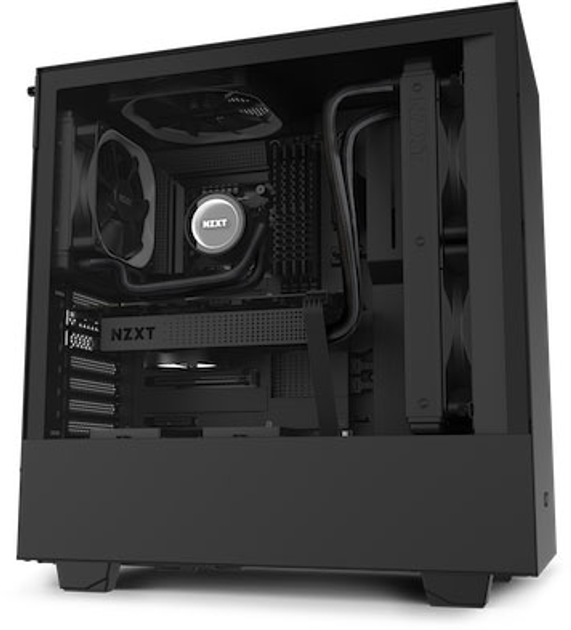 Корпус NZXT H Series H9 Flow Edition Chassis All Black (CM