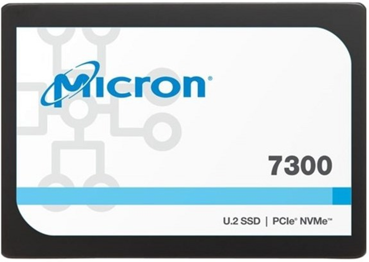 Dysk SSD Micron 7300 PRO 960 GB U.2 NVMe PCIe 3.0 3D NAND (TLC) (MTFDHBE960TDF-1AW1ZABYYR) - obraz 1