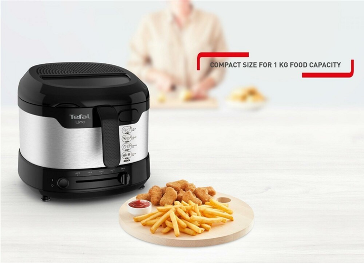 Фритюрниця Tefal Uno FF215D - зображення 9