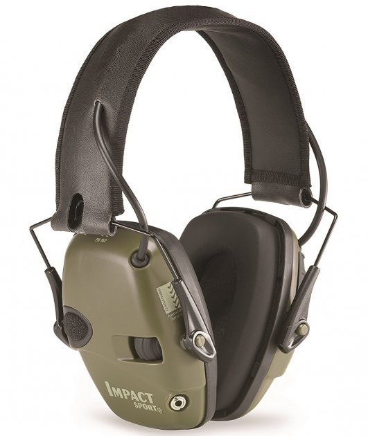 Тактичні шумоподавлюючі активні захисні навушники Howard Leight Impact Sport R-01526 Olive - зображення 2
