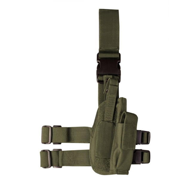 Кобура на стегно KOMBAT UK Tactical Leg Holster оливкова - зображення 2