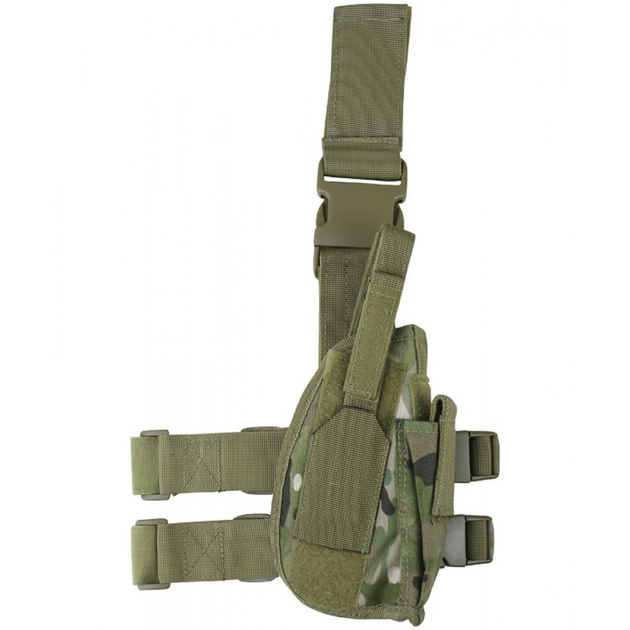Кобура на стегно KOMBAT UK Tactical Leg Holster мультікам - зображення 1