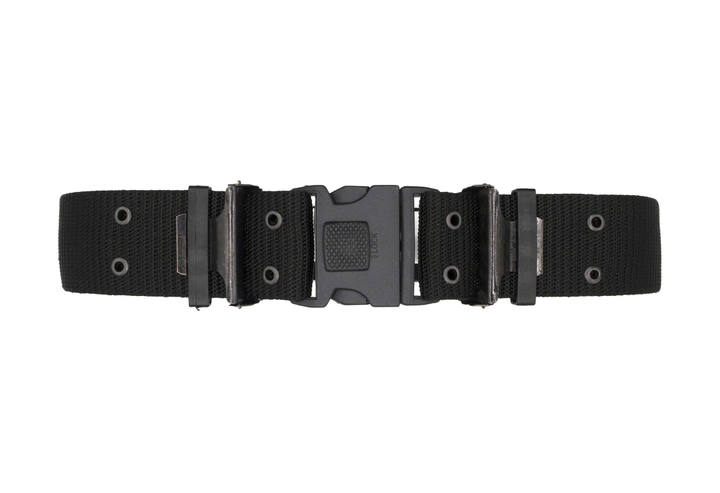 Тактичний ремінь фастекс чорний 5 см NA516B 80 см - 115 см - зображення 1