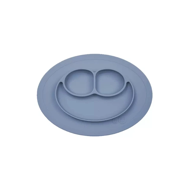 Силіконова тарілка килимок EZPZ синій (MINI MAT INDIGO) - Фото 1 Силіконова тарілка килимок EZPZ синій (MINI MAT INDIGO) - изображение 1