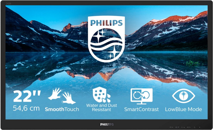 Monitor 21.5" Philips Touchscreen 222B9TN/00 - obraz 1