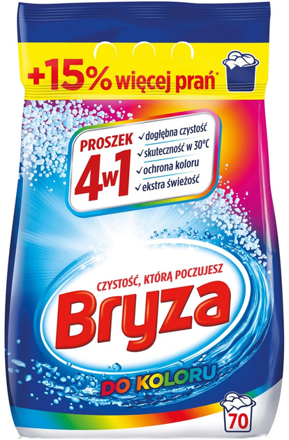 Порошок Bryza Color 4.55 кг 70 прань (5908252001491) - зображення 1