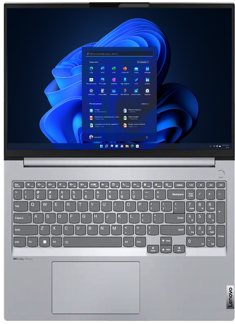 Ноутбук Lenovo ThinkBook 16 G4+ IAP (21CY003KPB) Arctic Grey - зображення 5
