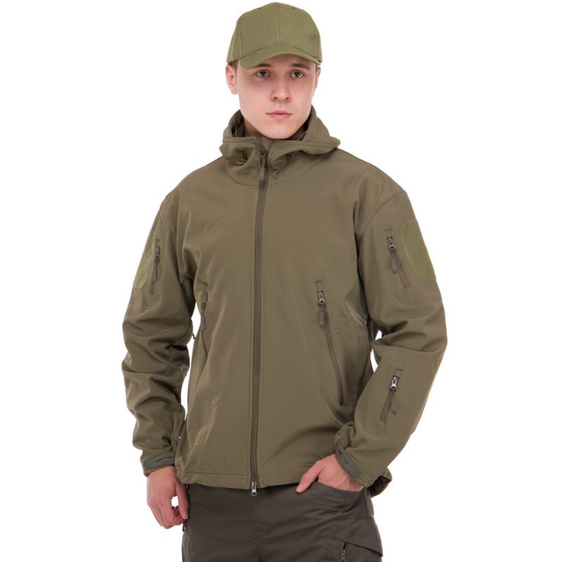 Куртка тактична Zelart Tactical Scout Heroe ZK-20 розмір 2XL (52-54) Olive - зображення 1