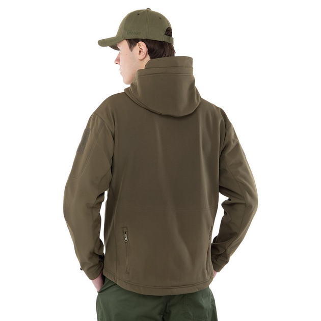 Куртка тактическая флисовая Zelart Tactical Scout Heroe 7491 размер XL (50-52) Olive - изображение 2